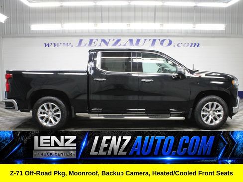 Used 2021 Chevrolet Silverado 1500 LTZ w/ Z71 Off-Road Package AWD/4WD image 1