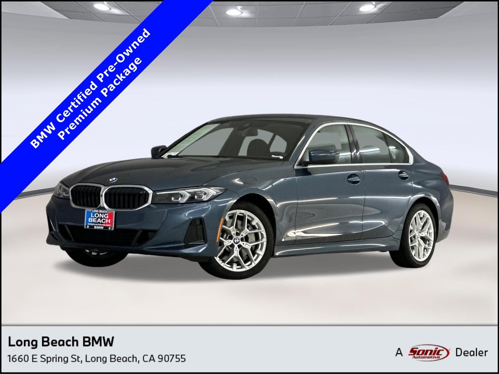 Certified 2025 BMW 330i Sedan w/ Premium Package RWD image 1