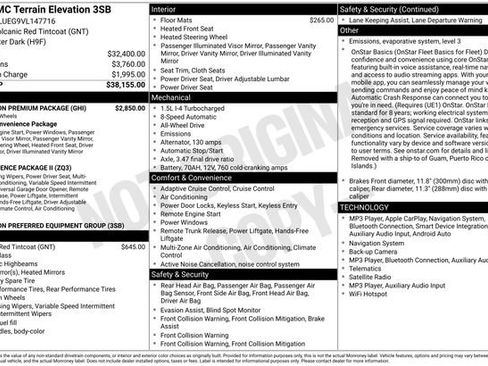 New 2027 GMC Terrain Elevation w/ Elevation Premium Package AWD/4WD image 3