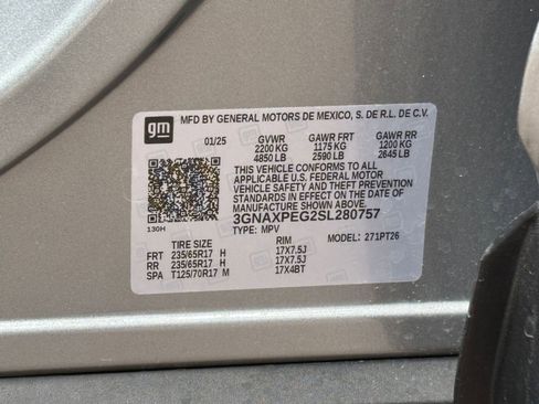 Used 2025 Chevrolet Equinox LT AWD/4WD image 10