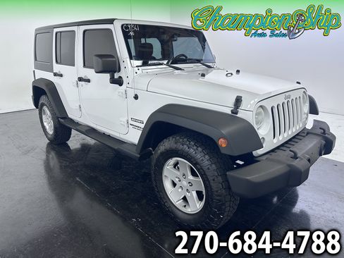 Used 2014 Jeep Wrangler Unlimited Sport w/ Quick Order Package 24S AWD/4WD image 1
