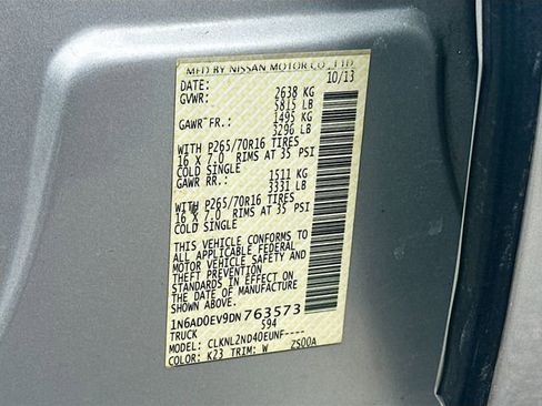 Used 2013 Nissan Frontier SV w/ SV Value Truck Pkg image 31