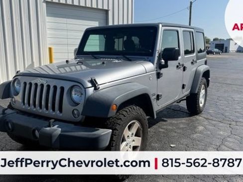 Used 2017 Jeep Wrangler Unlimited Sport w/ Quick Order Package 24S AWD/4WD image 1