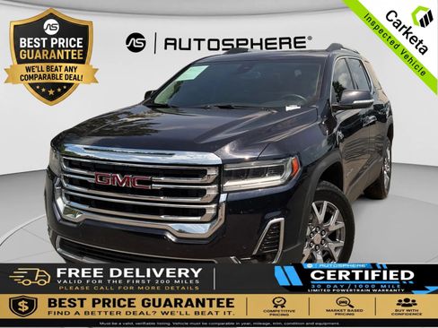Used 2021 GMC Acadia SLT w/ LPO, Floor Liner Package FWD image 1