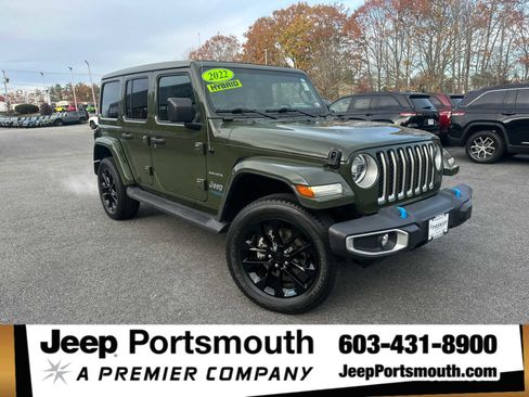 Used 2022 Jeep Wrangler Unlimited Sahara w/ Cold Weather Group image 1