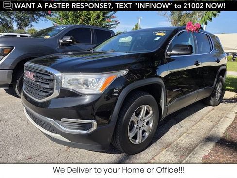 Used 2019 GMC Acadia SLE w/ LPO, Floor Liner Package FWD image 1