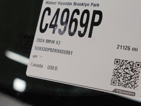 Used 2024 BMW X3 xDrive30i image 34