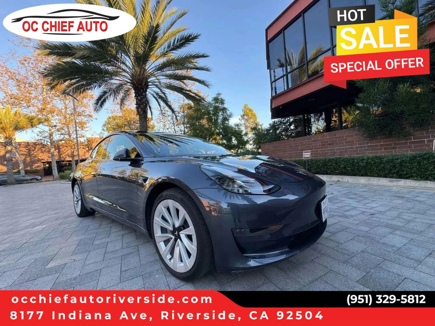 Used 2021 Tesla Model 3 Standard Range Plus RWD image 1