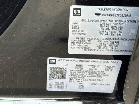 New 2026 Chevrolet Silverado 1500 LT Trail Boss w/ Safety Package image 38