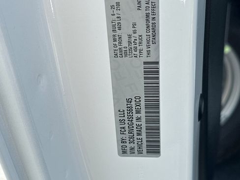 New 2025 RAM ProMaster 2500 image 27