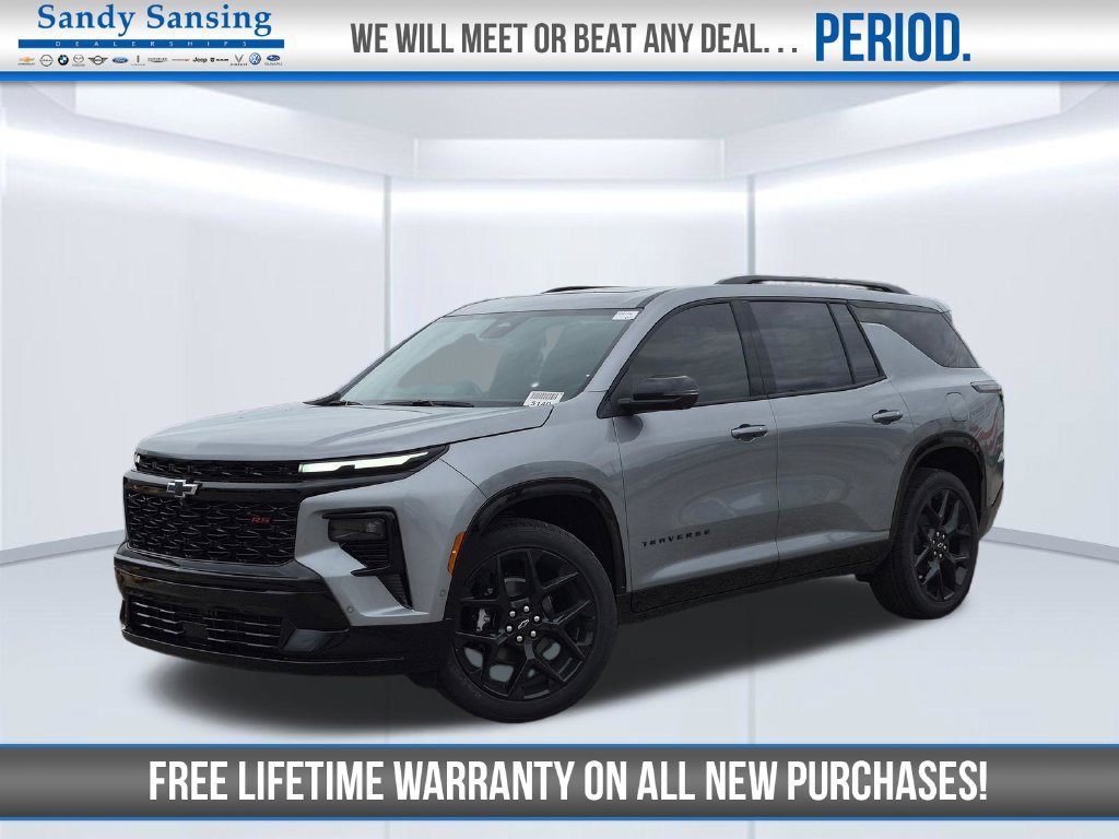 New 2026 Chevrolet Traverse RS w/ LPO, Floor Liner Package FWD image 1