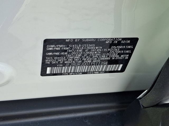New 2026 Subaru Outback Touring XT AWD/4WD image 19