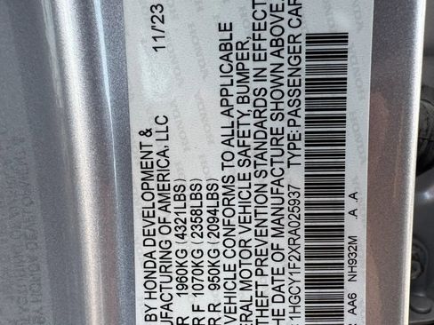 Used 2024 Honda Accord LX image 43