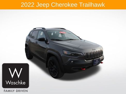 Used 2022 Jeep Cherokee Trailhawk w/ Premium Leather Package image 1