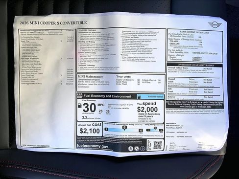 New 2026 MINI Cooper S image 22