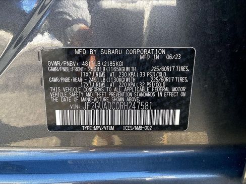 Certified 2024 Subaru Crosstrek 2.0i Premium image 30