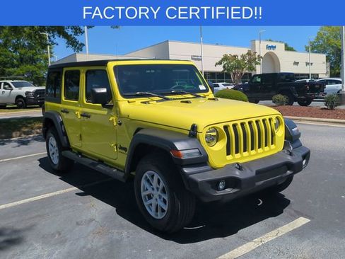Certified 2023 Jeep Wrangler Unlimited Sport AWD/4WD image 7