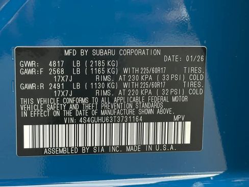New 2026 Subaru Crosstrek 2.5i Wilderness AWD/4WD image 21
