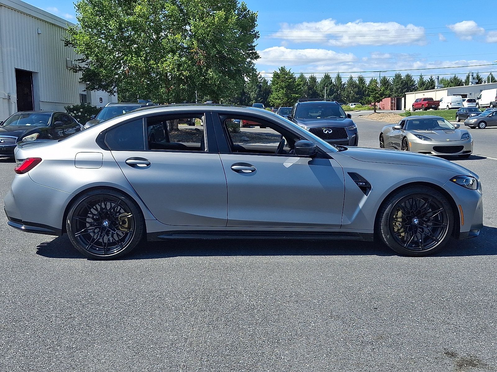 Used 2024 BMW M3 w/ M Carbon Exterior Package RWD image 7