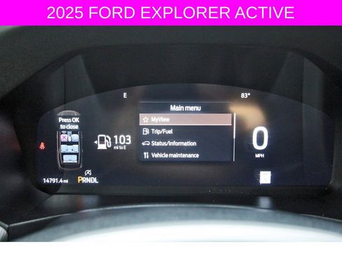 Used 2025 Ford Explorer Active RWD image 17