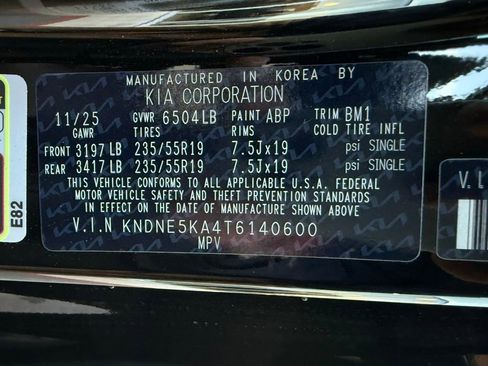 New 2026 Kia Carnival SX Prestige FWD image 37