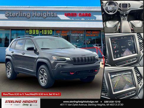 Used 2022 Jeep Cherokee Trailhawk w/ Comfort/Convenience Group AWD/4WD image 1