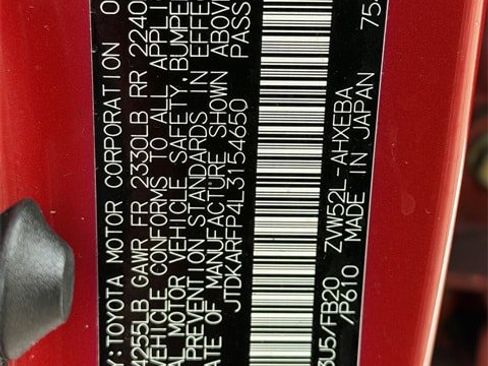 Certified 2020 Toyota Prius Prime LE image 30