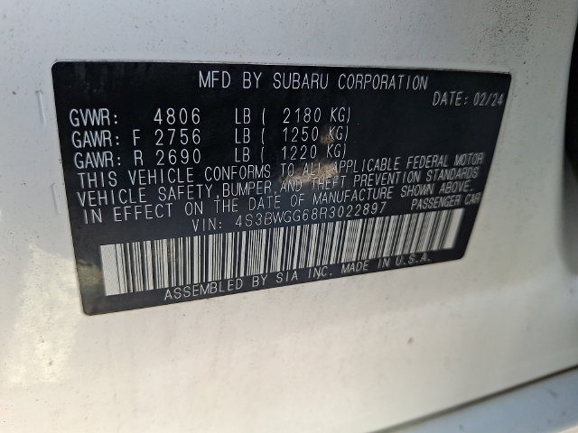Used 2024 Subaru Legacy Sport AWD/4WD image 26
