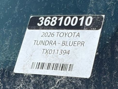 New 2026 Toyota Tundra Limited image 23