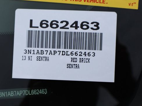 Used 2013 Nissan Sentra SR w/ Protection Pkg FWD image 7
