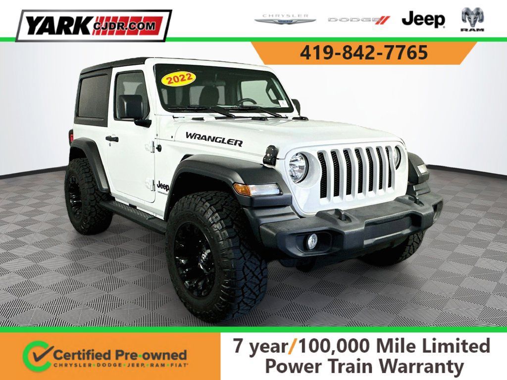 Used 2022 Jeep Wrangler Sport AWD/4WD 360° Tour