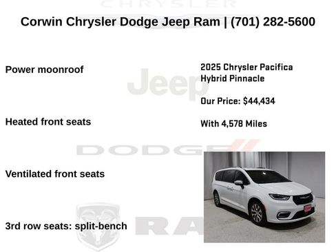 Certified 2025 Chrysler Pacifica Pinnacle image 14