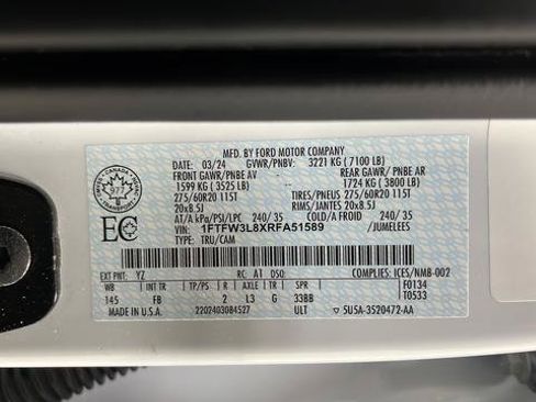 Used 2024 Ford F150 XLT w/ Equipment Group 302A MID AWD/4WD image 34