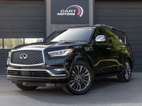 Used 2021 INFINITI QX80 Sensory w/ All-Season Package AWD/4WD image 3