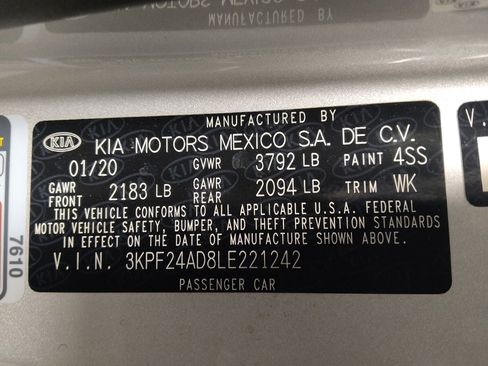 Used 2020 Kia Forte LXS FWD image 33