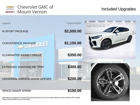 Used 2026 BMW X2 xDrive28i w/ M Sport Package AWD/4WD image 6