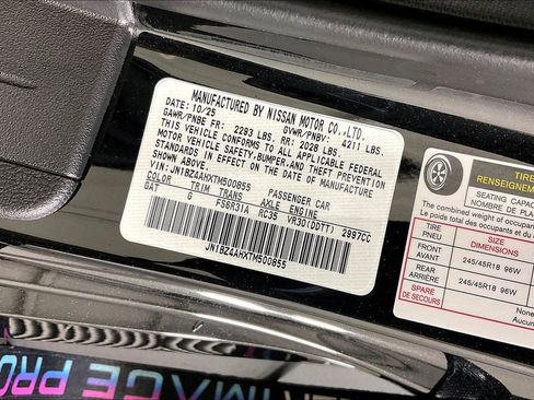 New 2026 Nissan Z Sport w/ Floor Mat Package image 24