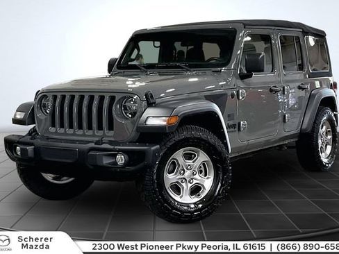 Used 2021 Jeep Wrangler Unlimited Sport AWD/4WD image 1