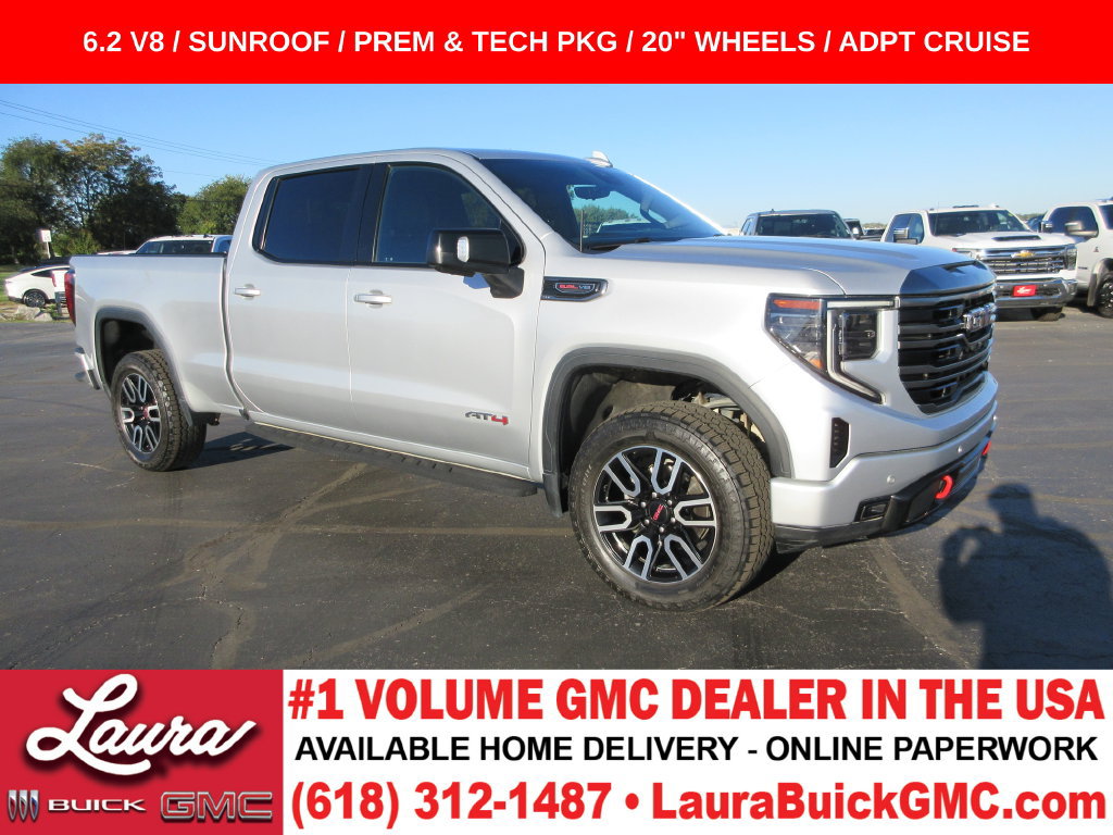 Used 2022 GMC Sierra 1500 AT4 w/ AT4 Premium Package AWD/4WD image 1