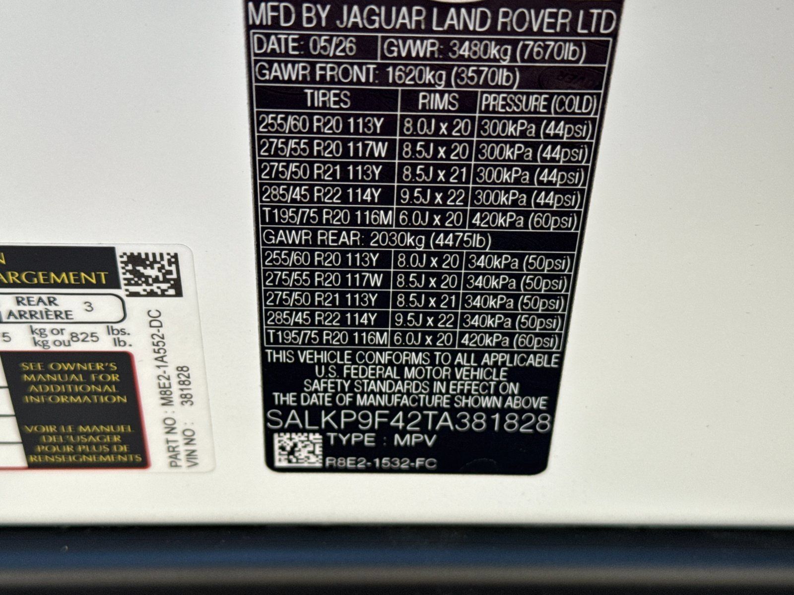 New 2026 Land Rover Range Rover SE AWD/4WD image 28