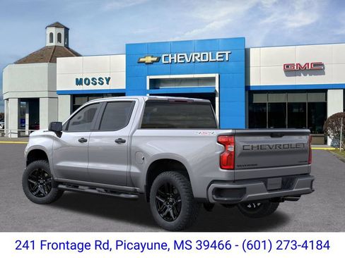 New 2026 Chevrolet Silverado 1500 Custom w/ Turbomax Blackout Package AWD/4WD image 3