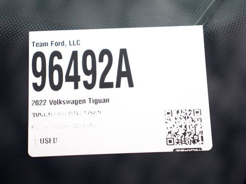 Used 2022 Volkswagen Tiguan SE R-Line FWD image 30