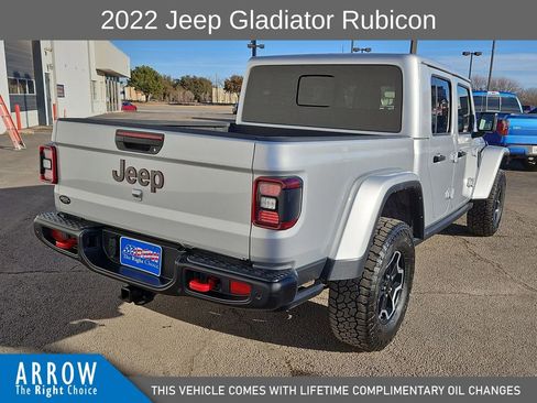 Used 2022 Jeep Gladiator Rubicon w/ LED Lighting Group image 12