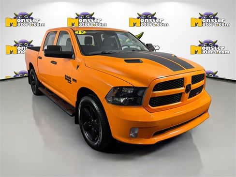 Used 2019 RAM 1500 Express w/ Ignition Orange Sport Package image 3