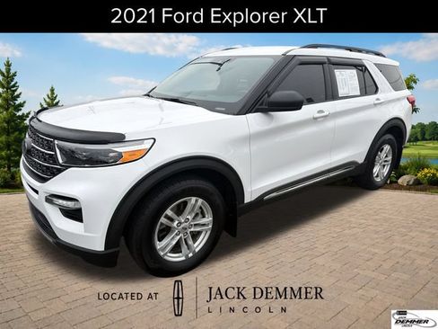 Used 2021 Ford Explorer XLT w/ Equipment Group 202A AWD/4WD image 1