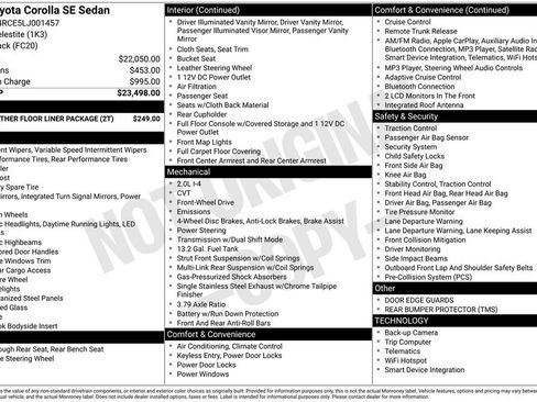 Used 2020 Toyota Corolla SE image 12