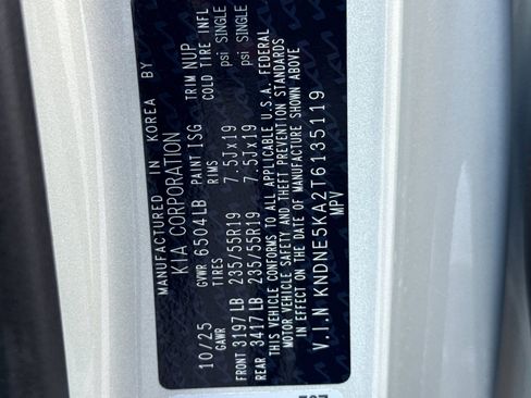 New 2026 Kia Carnival SX Prestige image 37