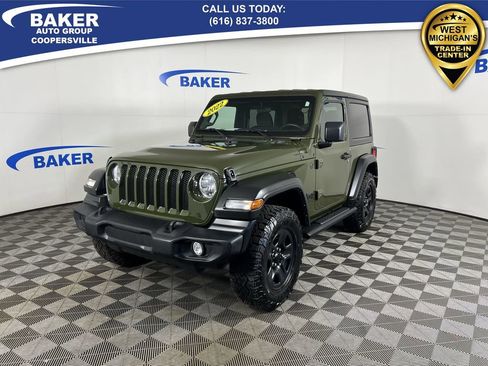 Used 2022 Jeep Wrangler Sport image 1