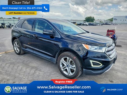 Used 2017 Ford Edge Titanium w/ Equipment Group 301A AWD/4WD image 5
