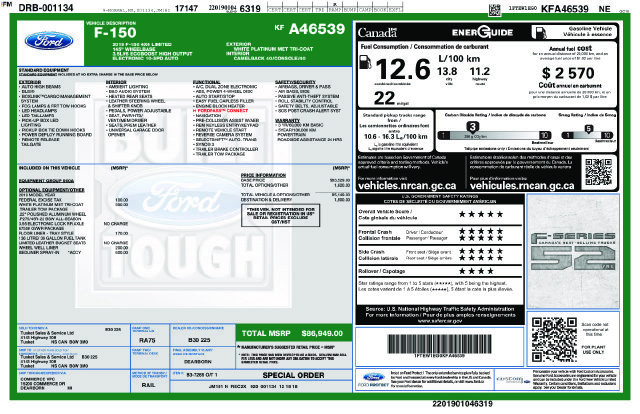 Used 2019 Ford F150 Limited AWD/4WD image 23